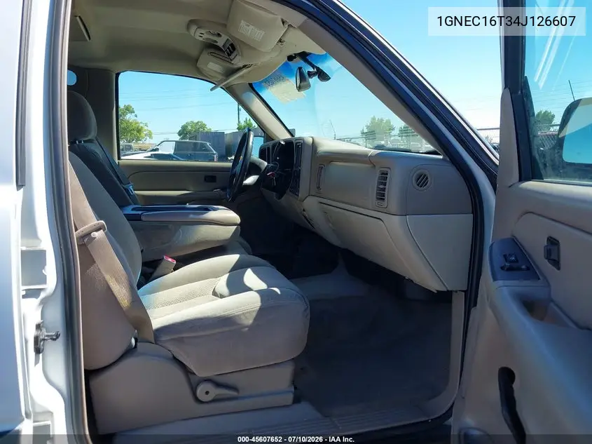 2004 Chevrolet Suburban 1500 Ls VIN: 1GNEC16T34J126607 Lot: 45607652