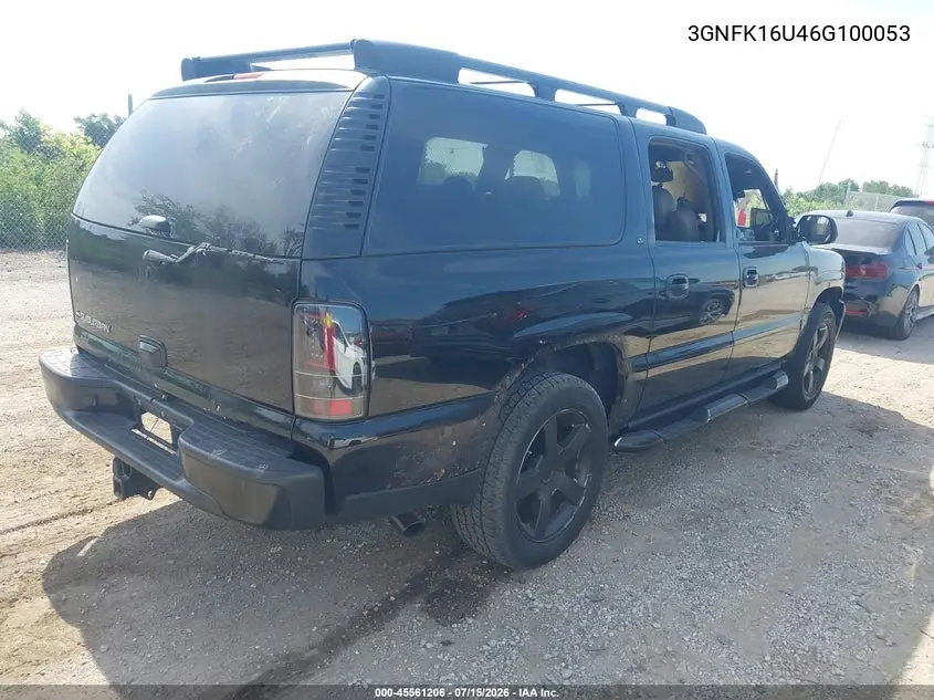 2006 Chevrolet Suburban 1500 Ltz VIN: 3GNFK16U46G100053 Lot: 45561206