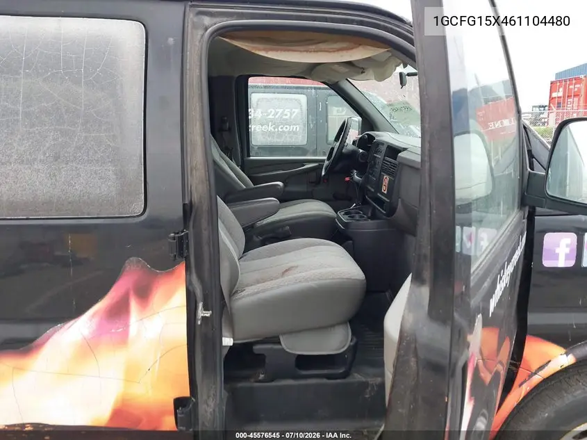 2006 Chevrolet Express Work Van VIN: 1GCFG15X461104480 Lot: 45576545