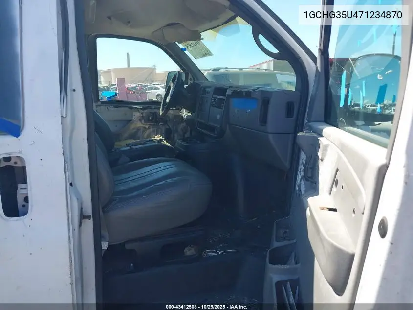 1GCHG35U471234870 2007 Chevrolet Express Work Van
