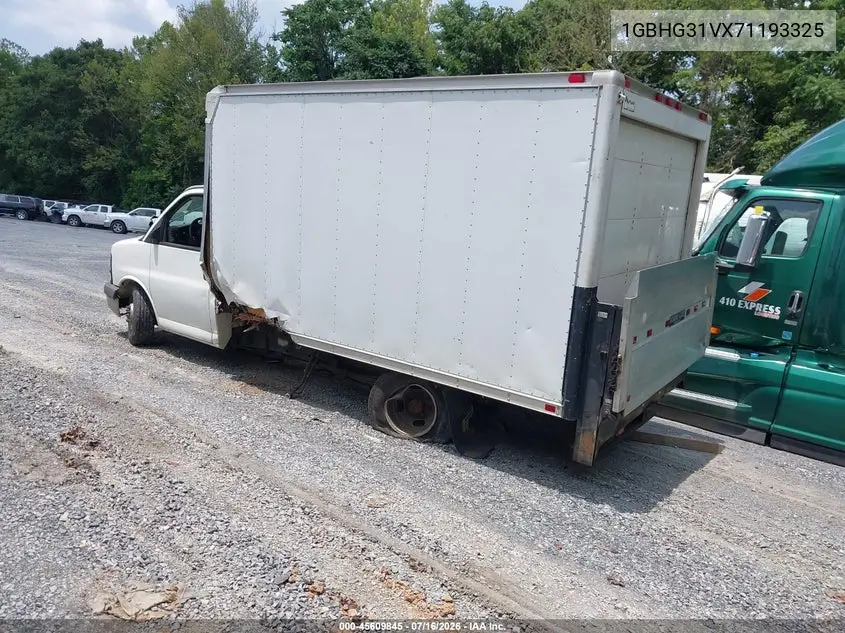 2007 Chevrolet Express Cutaway Work Van VIN: 1GBHG31VX71193325 Lot: 45609845