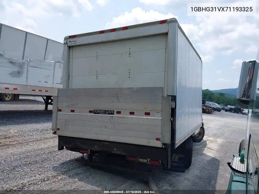 2007 Chevrolet Express Cutaway Work Van VIN: 1GBHG31VX71193325 Lot: 45609845