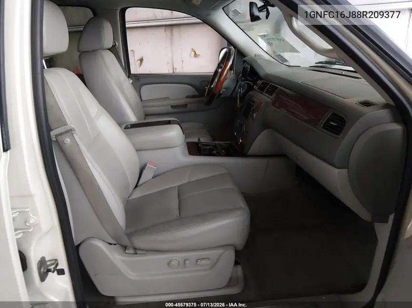 2008 Chevrolet Suburban 1500 Ltz VIN: 1GNFC16J88R209377 Lot: 45579375