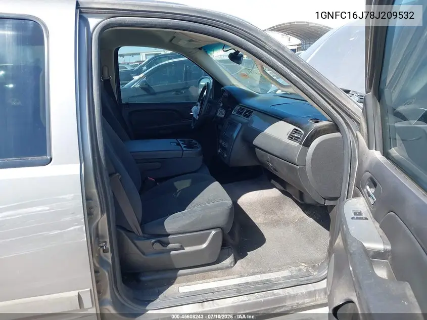 2008 Chevrolet Suburban 1500 Ls VIN: 1GNFC16J78J209532 Lot: 45608243