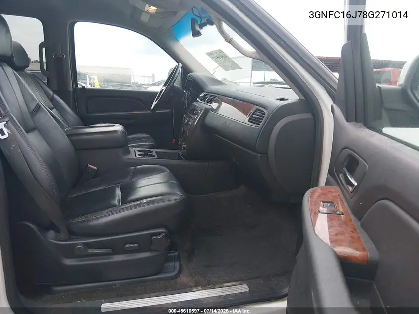 2008 Chevrolet Suburban 1500 Lt VIN: 3GNFC16J78G271014 Lot: 45610597