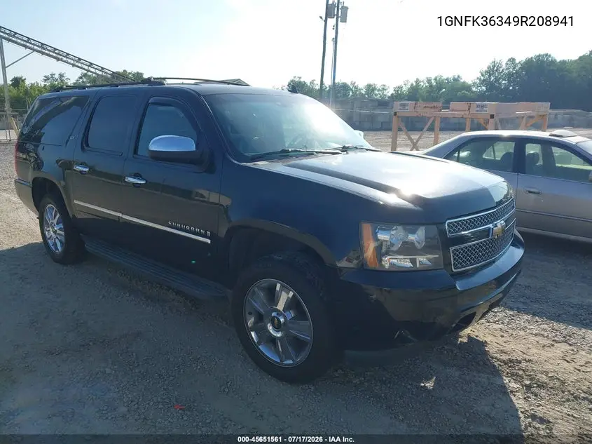 2009 Chevrolet Suburban 1500 Ltz VIN: 1GNFK36349R208941 Lot: 45651561