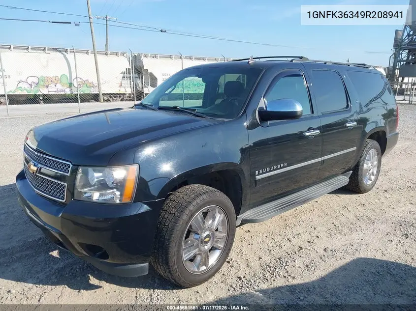 2009 Chevrolet Suburban 1500 Ltz VIN: 1GNFK36349R208941 Lot: 45651561
