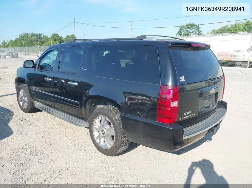 2009 Chevrolet Suburban 1500 Ltz VIN: 1GNFK36349R208941 Lot: 45651561