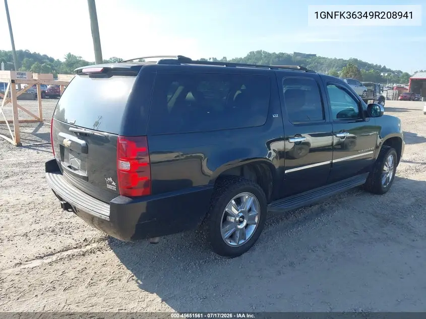 2009 Chevrolet Suburban 1500 Ltz VIN: 1GNFK36349R208941 Lot: 45651561