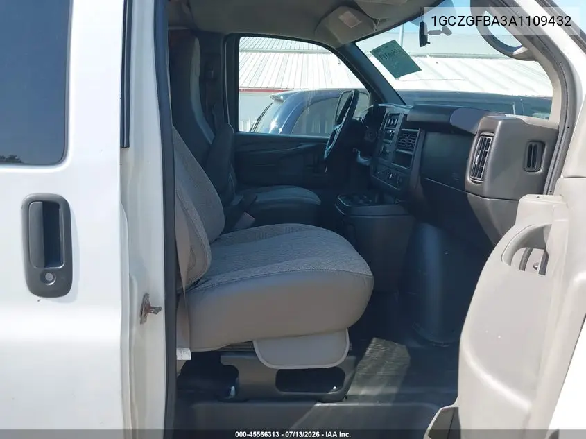 2010 Chevrolet Express 2500 Work Van VIN: 1GCZGFBA3A1109432 Lot: 45566313