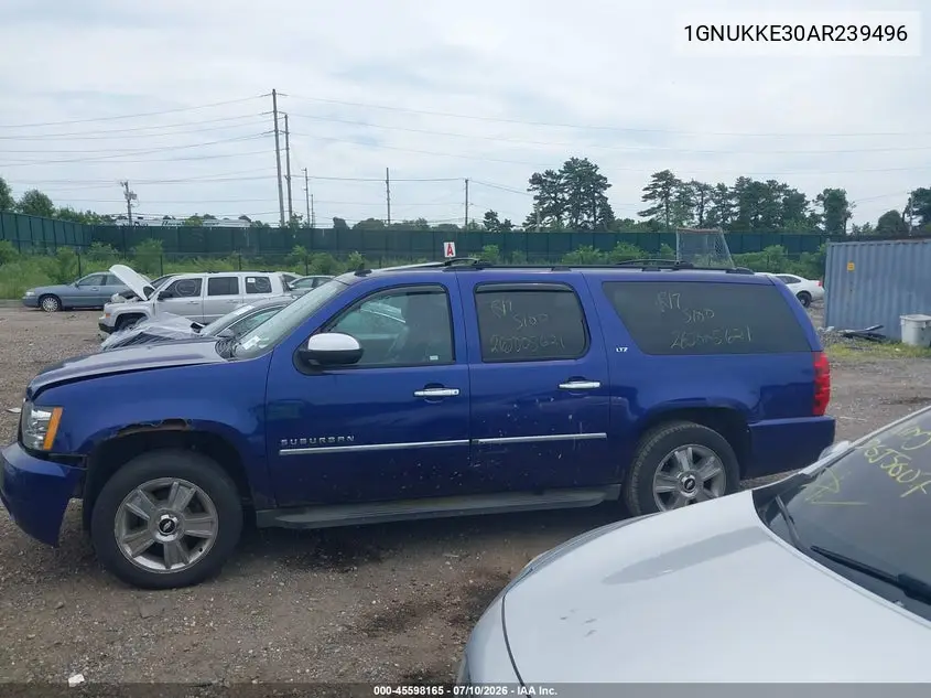 2010 Chevrolet Suburban 1500 Ltz VIN: 1GNUKKE30AR239496 Lot: 45598165