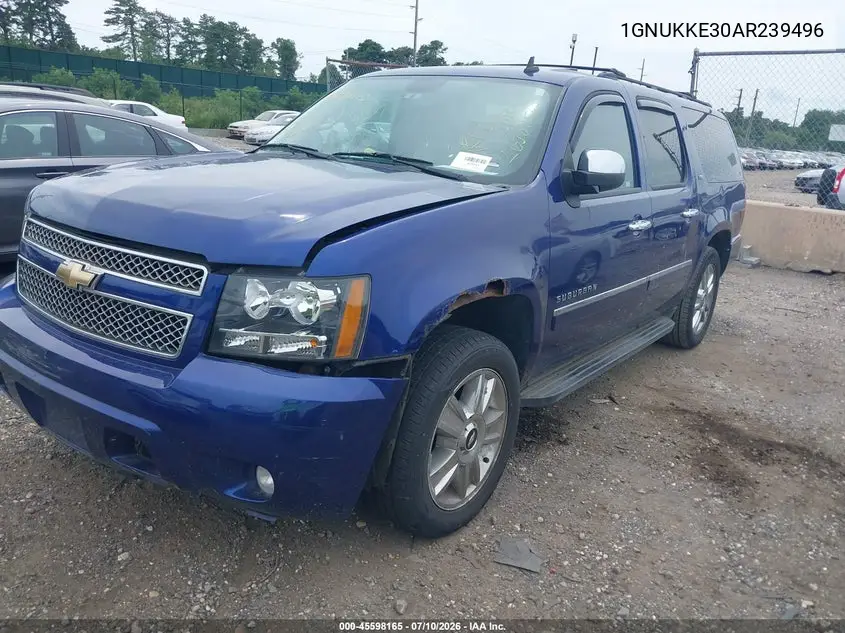 2010 Chevrolet Suburban 1500 Ltz VIN: 1GNUKKE30AR239496 Lot: 45598165