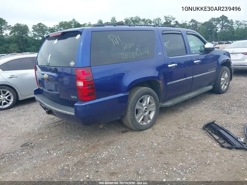 2010 Chevrolet Suburban 1500 Ltz VIN: 1GNUKKE30AR239496 Lot: 45598165