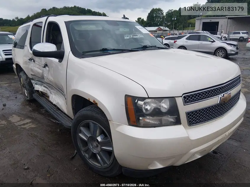 2010 Chevrolet Suburban 1500 Ltz VIN: 1GNUKKE33AR183179 Lot: 45602973