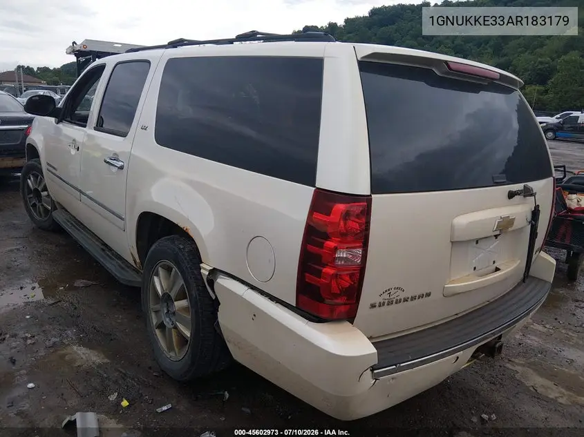 2010 Chevrolet Suburban 1500 Ltz VIN: 1GNUKKE33AR183179 Lot: 45602973