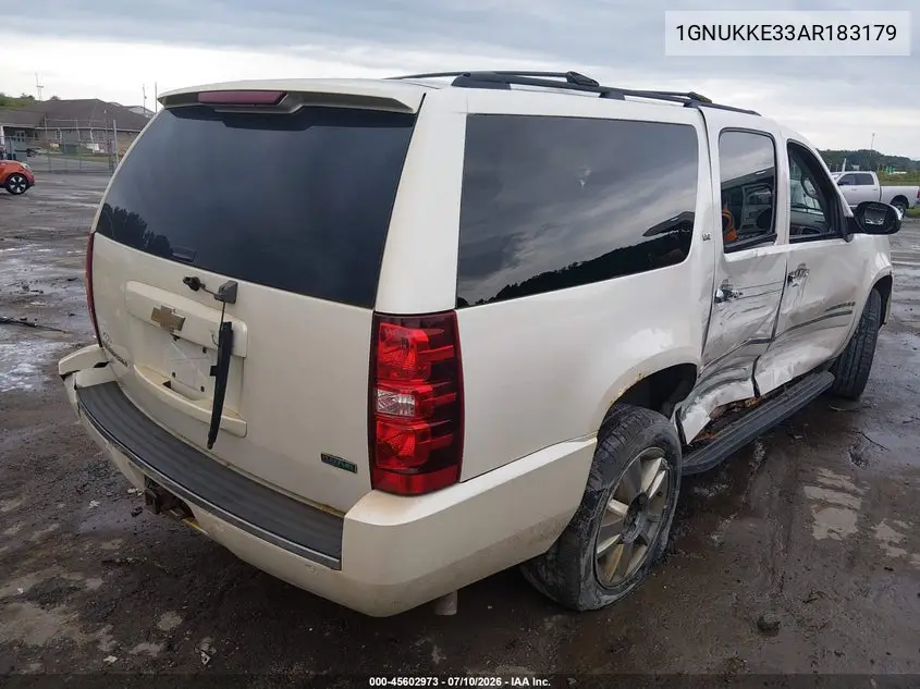 2010 Chevrolet Suburban 1500 Ltz VIN: 1GNUKKE33AR183179 Lot: 45602973
