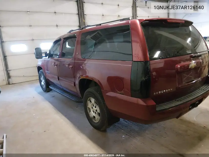 2010 Chevrolet Suburban 1500 Lt1 VIN: 1GNUKJE37AR126140 Lot: 45634977