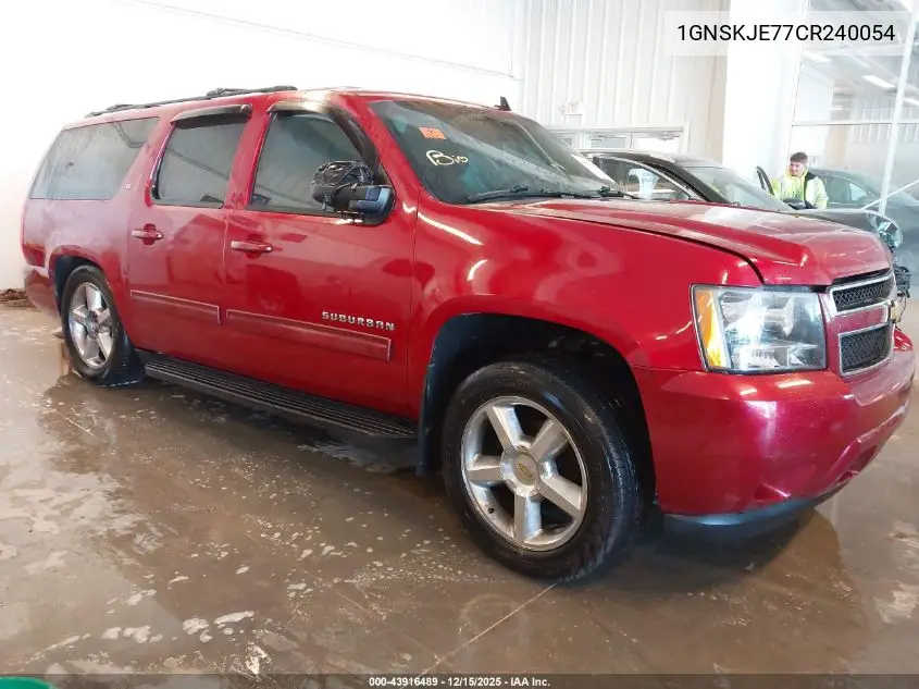 1GNSKJE77CR240054 2012 Chevrolet Suburban 1500 Lt