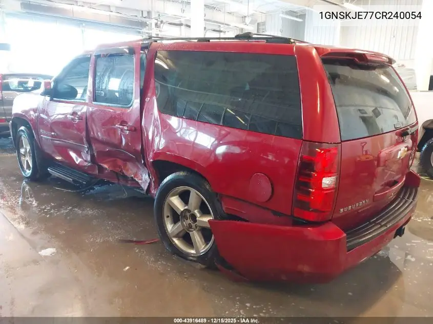 1GNSKJE77CR240054 2012 Chevrolet Suburban 1500 Lt