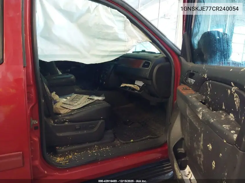 1GNSKJE77CR240054 2012 Chevrolet Suburban 1500 Lt