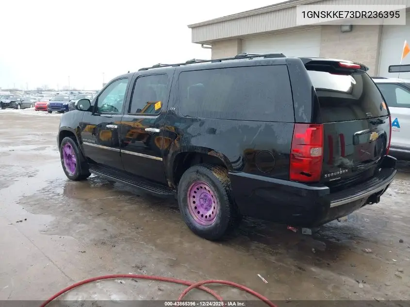1GNSKKE73DR236395 2013 Chevrolet Suburban 1500 Ltz