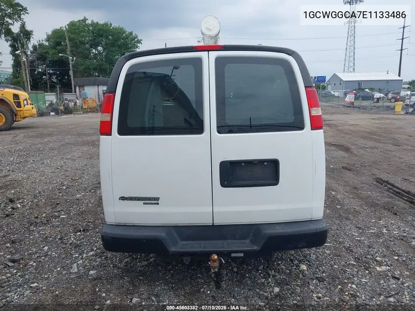 2014 Chevrolet Express 2500 Work Van VIN: 1GCWGGCA7E1133486 Lot: 45603382