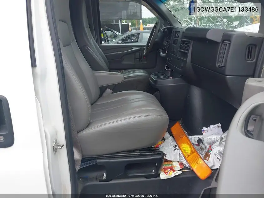 2014 Chevrolet Express 2500 Work Van VIN: 1GCWGGCA7E1133486 Lot: 45603382