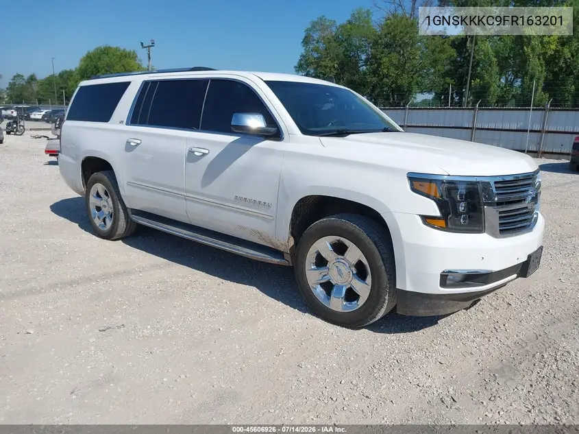 2015 Chevrolet Suburban 1500 Ltz VIN: 1GNSKKKC9FR163201 Lot: 45606926