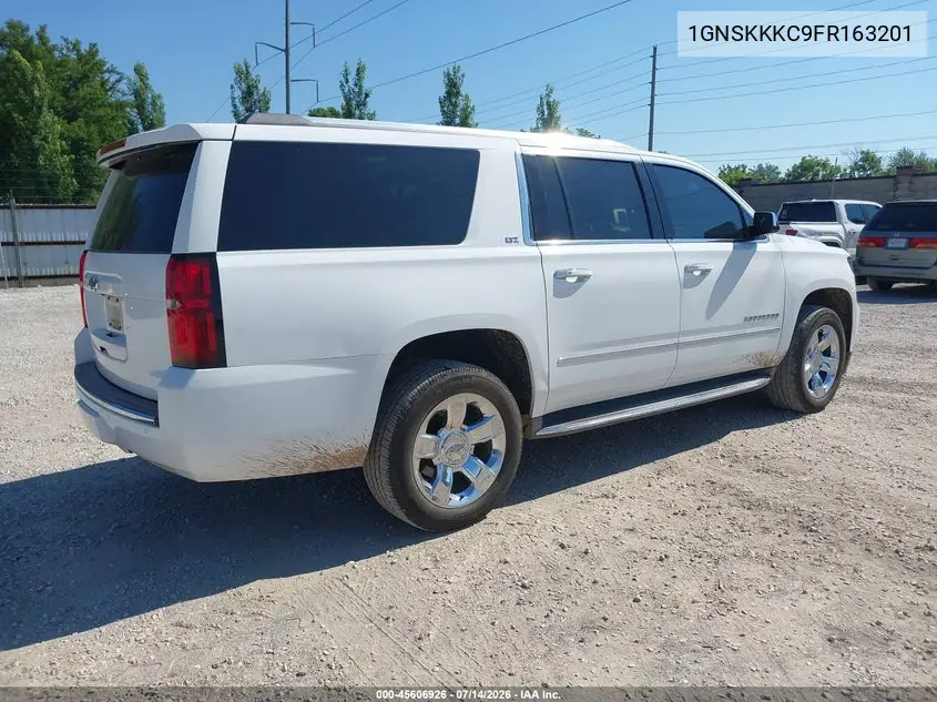 2015 Chevrolet Suburban 1500 Ltz VIN: 1GNSKKKC9FR163201 Lot: 45606926