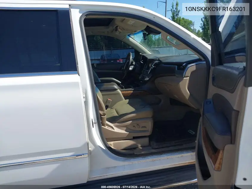 2015 Chevrolet Suburban 1500 Ltz VIN: 1GNSKKKC9FR163201 Lot: 45606926