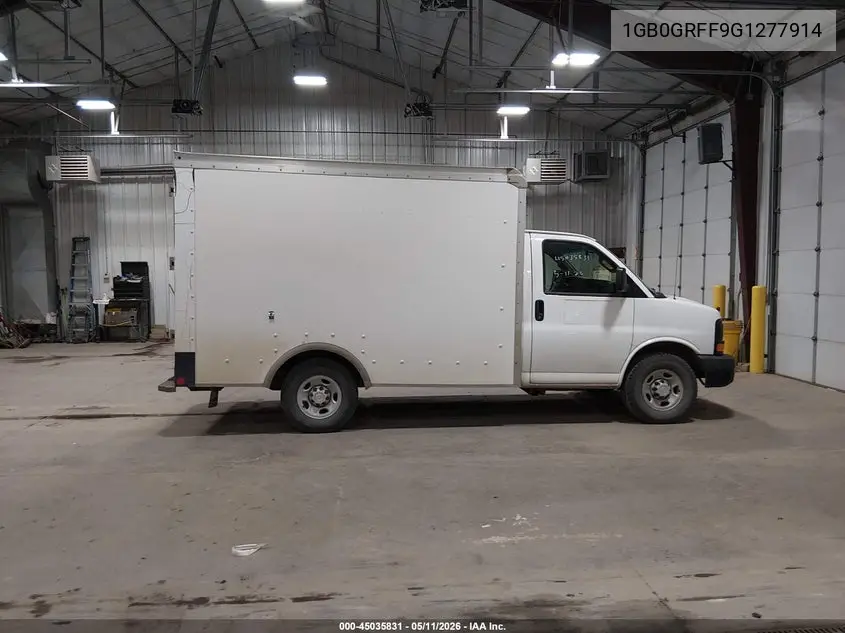 2016 Chevrolet Express Cutaway 3500 VIN: 1GB0GRFF9G1277914 Lot: 45035831