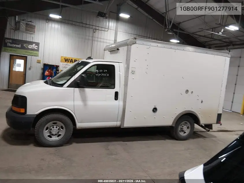 2016 Chevrolet Express Cutaway 3500 VIN: 1GB0GRFF9G1277914 Lot: 45035831
