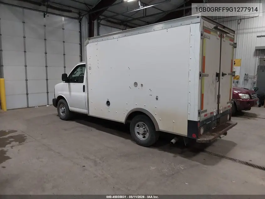 2016 Chevrolet Express Cutaway 3500 VIN: 1GB0GRFF9G1277914 Lot: 45035831