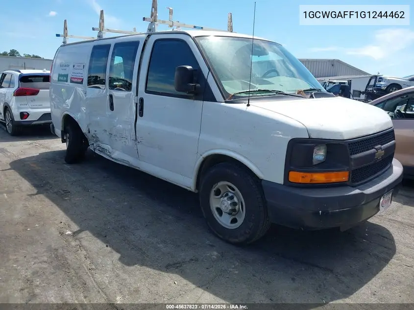 2016 Chevrolet Express 2500 Work Van VIN: 1GCWGAFF1G1244462 Lot: 45637823