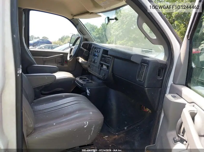 2016 Chevrolet Express 2500 Work Van VIN: 1GCWGAFF1G1244462 Lot: 45637823