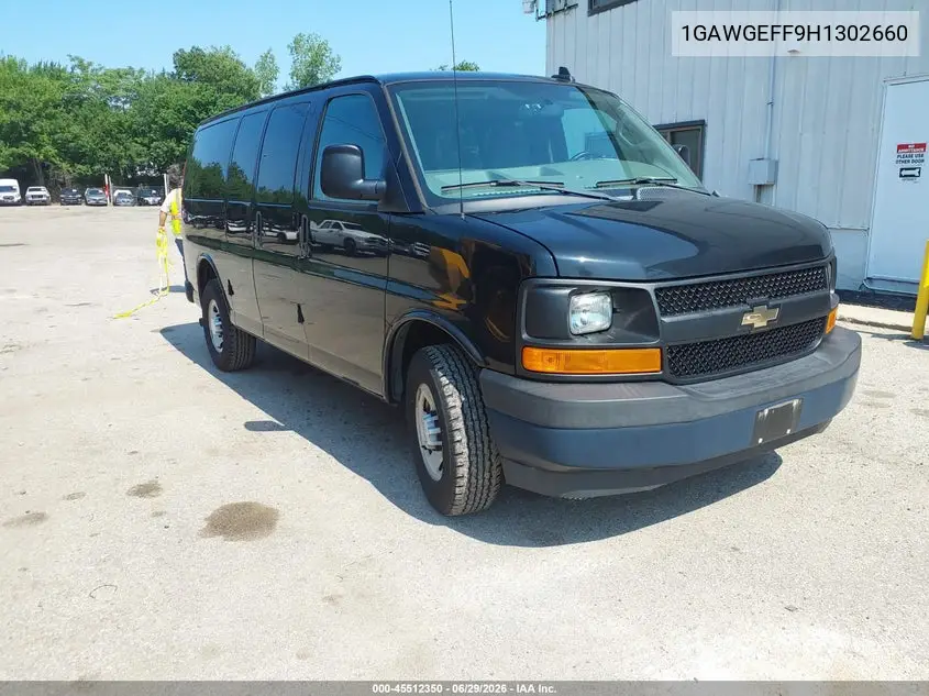 2017 Chevrolet Express 2500 Ls VIN: 1GAWGEFF9H1302660 Lot: 45512350