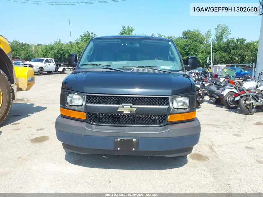 2017 Chevrolet Express 2500 Ls VIN: 1GAWGEFF9H1302660 Lot: 45512350