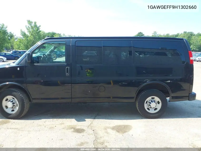 2017 Chevrolet Express 2500 Ls VIN: 1GAWGEFF9H1302660 Lot: 45512350