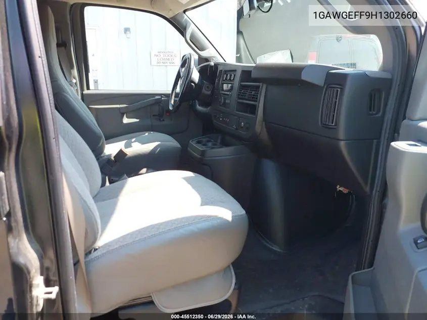 2017 Chevrolet Express 2500 Ls VIN: 1GAWGEFF9H1302660 Lot: 45512350