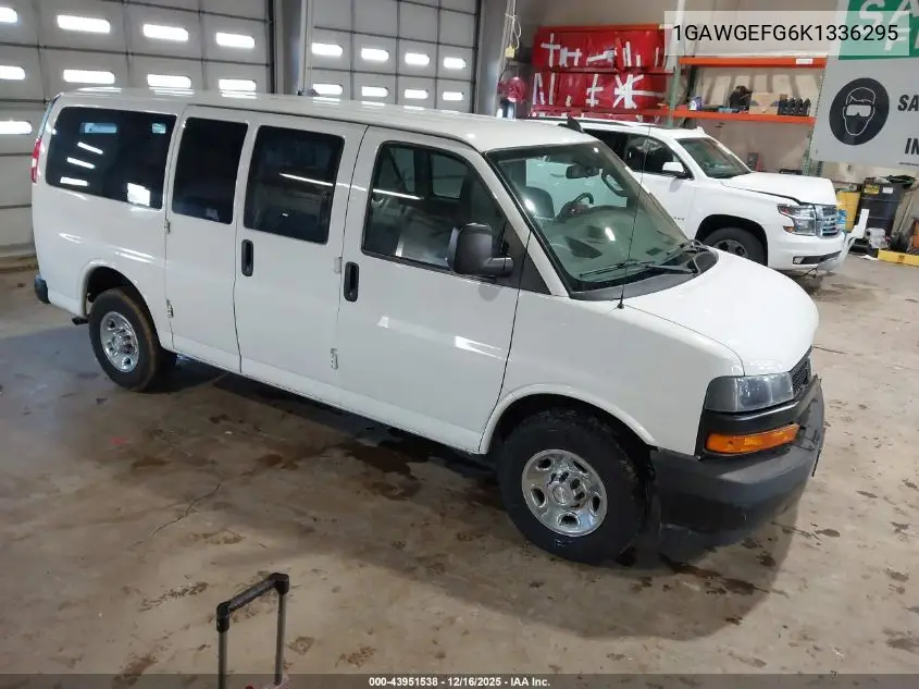 1GAWGEFG6K1336295 2019 Chevrolet Express 2500 Ls