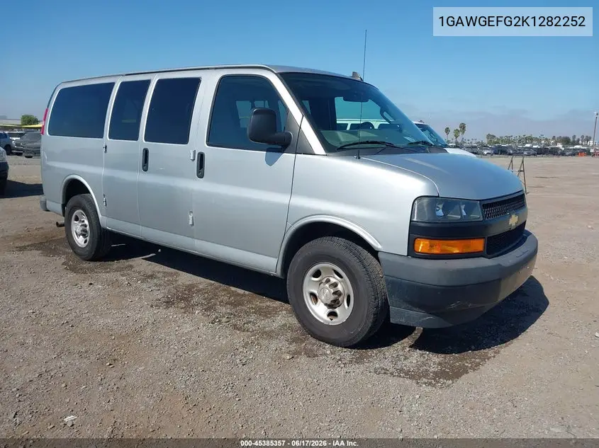 2019 Chevrolet Express 2500 Ls VIN: 1GAWGEFG2K1282252 Lot: 45385357