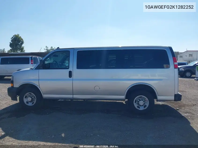2019 Chevrolet Express 2500 Ls VIN: 1GAWGEFG2K1282252 Lot: 45385357