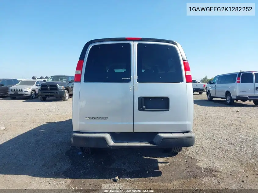 2019 Chevrolet Express 2500 Ls VIN: 1GAWGEFG2K1282252 Lot: 45385357
