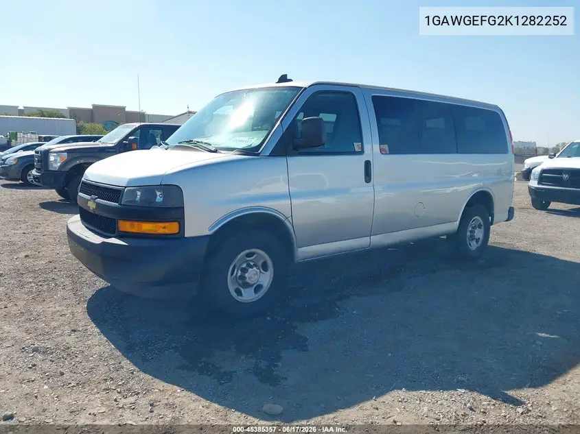 2019 Chevrolet Express 2500 Ls VIN: 1GAWGEFG2K1282252 Lot: 45385357