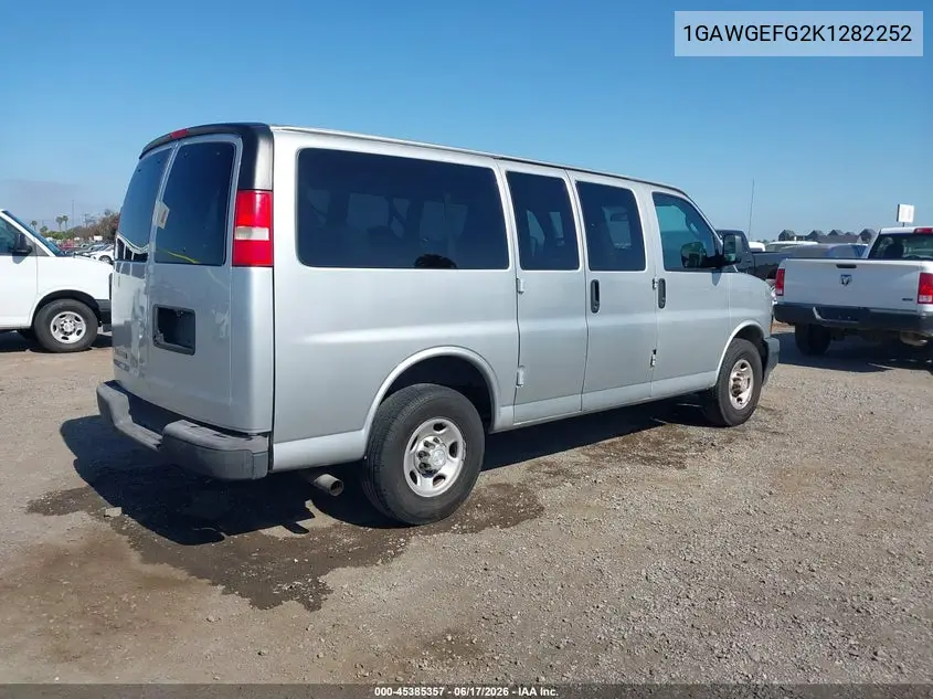 2019 Chevrolet Express 2500 Ls VIN: 1GAWGEFG2K1282252 Lot: 45385357