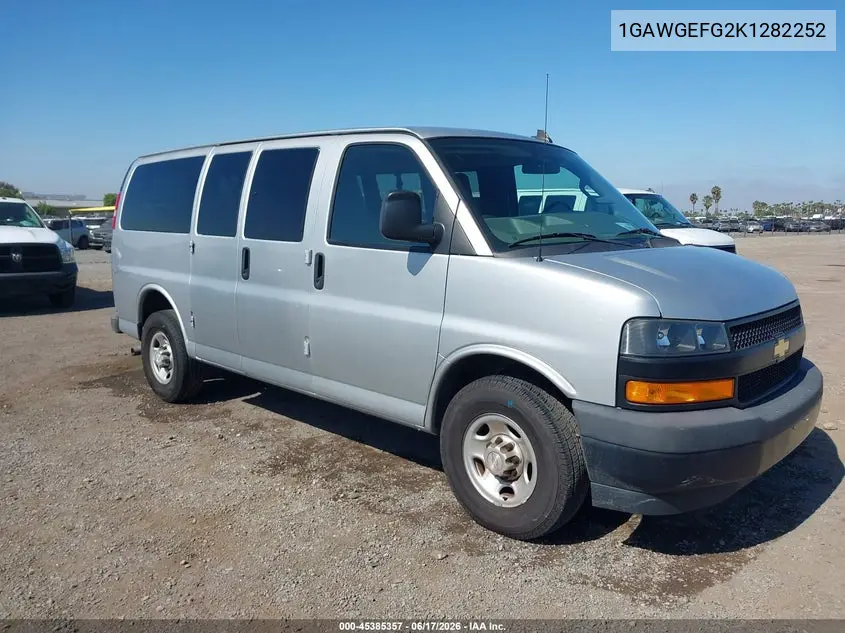 2019 Chevrolet Express 2500 Ls VIN: 1GAWGEFG2K1282252 Lot: 45385357