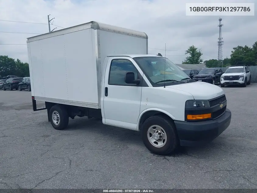 2019 Chevrolet Express Cutaway 4500 VIN: 1GB0GRFP3K1297786 Lot: 45543293