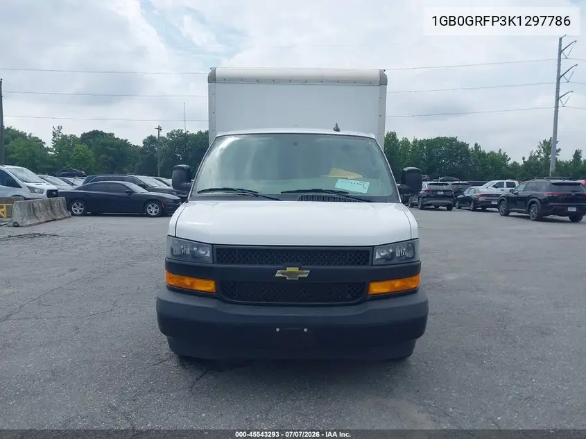 2019 Chevrolet Express Cutaway 4500 VIN: 1GB0GRFP3K1297786 Lot: 45543293