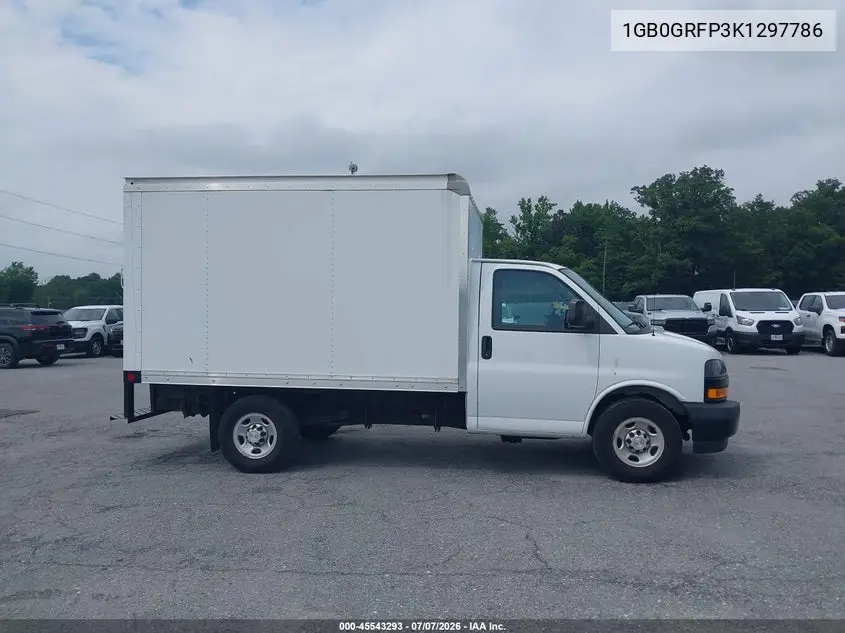 2019 Chevrolet Express Cutaway 4500 VIN: 1GB0GRFP3K1297786 Lot: 45543293