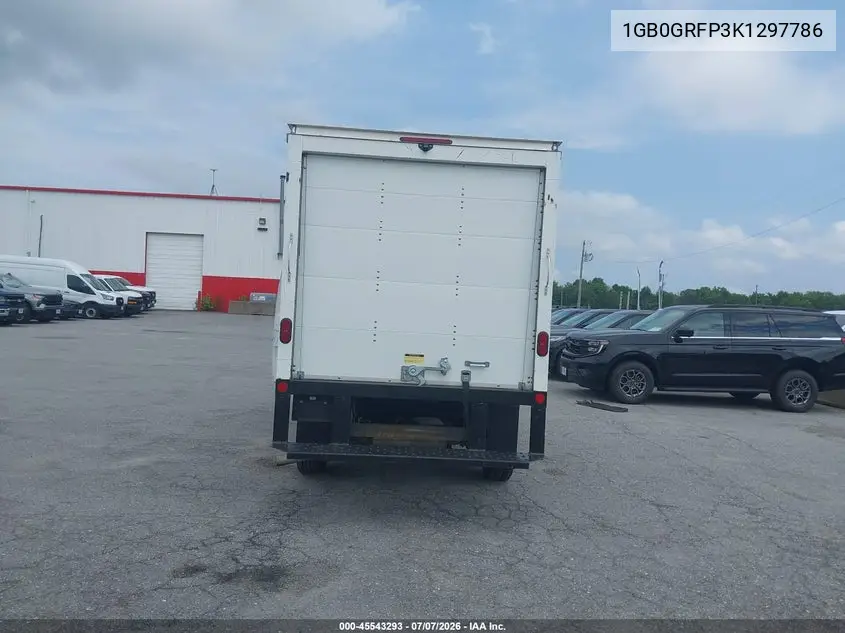 2019 Chevrolet Express Cutaway 4500 VIN: 1GB0GRFP3K1297786 Lot: 45543293